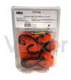 Kit Set X2 Cinta Zuncho De Amarre Con Crique 5m X 2.5mm 