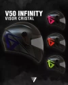 Casco De Moto Integral Vertigo V50 Infinity