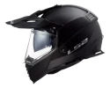 Casco Moto Cross Ls2 436 Pioneer Evo Solid Liso Doble Visor