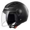 Casco Moto Abierto Ls2 562 Airflow Negro Mate Vinker