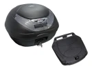 Baul De Moto Trasero Givi 35l Monolock Flow Fume E350nt
