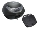Baul De Moto Trasero Givi 35l Monolock Flow Fume E350nt