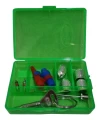 Compresor Slime Kit Reparacion Pesado Sellador Pinzas Linterna
