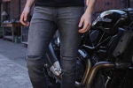 Pantalon Brooklyn Moto Jean Kingman Kevlar Y Protecciones