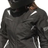 Campera Moto Fourstroke Wanderlust Mujer Con Protecciones