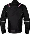 Campera Moto Fourstroke Wanderlust Mujer Con Protecciones