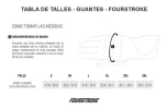 Guantes Moto Fourstroke Trip 4t Caña Larga Turismo Urbano
