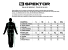 Traje Equipo De Lluvia Moto Hombre Campera Pantalon Spektor 