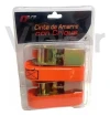 Kit Set X2 Cinta Zuncho De Amarre Con Crique 5m X 2.5mm 