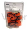 Kit Set X2 Cinta Zuncho De Amarre Con Crique 5m X 2.5mm 