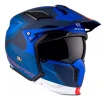 Casco Abierto Moto Mt Streetfighter Totem C17 Mentonera Desm
