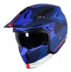Casco Abierto Moto Mt Streetfighter Totem C17 Mentonera Desm