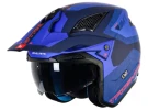 Casco Abierto Moto Mt Streetfighter Totem C17 Mentonera Desm