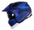 Casco Abierto Moto Mt Streetfighter Totem C17 Mentonera Desm