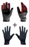 Guantes Moto City Madbike Tactil + Guantes Primera Piel