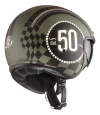 Casco Abierto Punto Extremo X581 B206 Retro 50 Mate