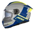 Casco Moto Axxis Hawk Evo Daytona C2 Gris Mate Doble Visor