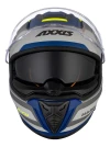 Casco Moto Axxis Hawk Evo Daytona C2 Gris Mate Doble Visor