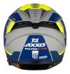 Casco Moto Axxis Hawk Evo Daytona C2 Gris Mate Doble Visor