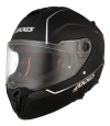 Casco Moto Axxis Hawk Solid A1 Negro Mate Doble Visor
