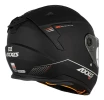Casco Moto Axxis Hawk Solid A1 Negro Mate Doble Visor