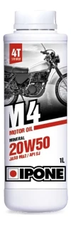 Aceite 4t Mineral 20w50 X 1lts Ipone