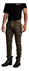 Pantalon Brooklyn Moto Cargo Williams Kevlar Y Protecciones