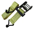 Cinta De Amarre Con Crique 6 Mts X 5 Cm Resiste 2tn Amarillo