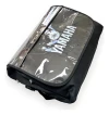 Bolso Morral Fletero Honda Yamaha Color Negro/blanco - Yamaha