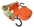 Cinta De Amarre Con Crique 5mt X 25mm Carga Tensor Auto Moto Color Naranja