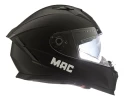 Casco Moto Integral Doble Visor Mac 069 Force Solid Mate