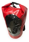 Bolso Estanco Bewolk Ventana Transparente 25lts Moto Bb1025w