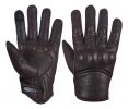 Guante Moto Gp23 Racer Gt10 De Cuero Con Protecciones Marron