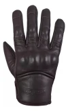 Guante Moto Gp23 Racer Gt10 De Cuero Con Protecciones Marron