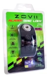 Traba Disco  Moto Zovii Zt6 Con Alarma Perno 6mm