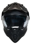 Casco Moto Enduro Punto Extremo 632a Dakar Negro Mate