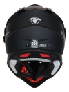 Casco Moto Enduro Punto Extremo 632a Dakar Negro Mate