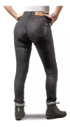 Pantalon Jean Con Protecciones Solco Moto Dama S2 Negro