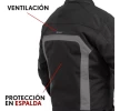 Campera Moto Samurai Warrior Katana Con Protecciones