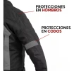 Campera Moto Samurai Warrior Katana Con Protecciones
