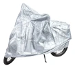 Funda Cubre Moto Impermeable Color Plateado Talle M