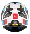 Casco Moto Rebatible Mt New Atom 2 Bast A0 Tricolor Mate