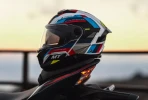 Casco Moto Rebatible Mt New Atom 2 Bast A0 Tricolor Mate