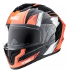 Casco Integral Moto Mac Oficial 070 Volt Komak Rojo Brillo