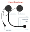 Auricular Casco Manos Libres Moto Bluetooth Maxto M1