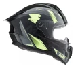 Casco Integral Moto Mac Oficial 70volt Komak Amarillo Brillo