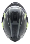 Casco Integral Moto Mac Oficial 70volt Komak Amarillo Brillo