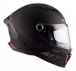 Casco Para Moto Integral Mt Stinger 2 Solid A1 Negro Mate