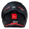 Casco Para Moto Integral Mt Stinger 2 Solid A1 Negro Mate