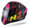 Casco Moto Integral Nzi Trendy 3 -spoiler+2 Vis.ext.var.col 